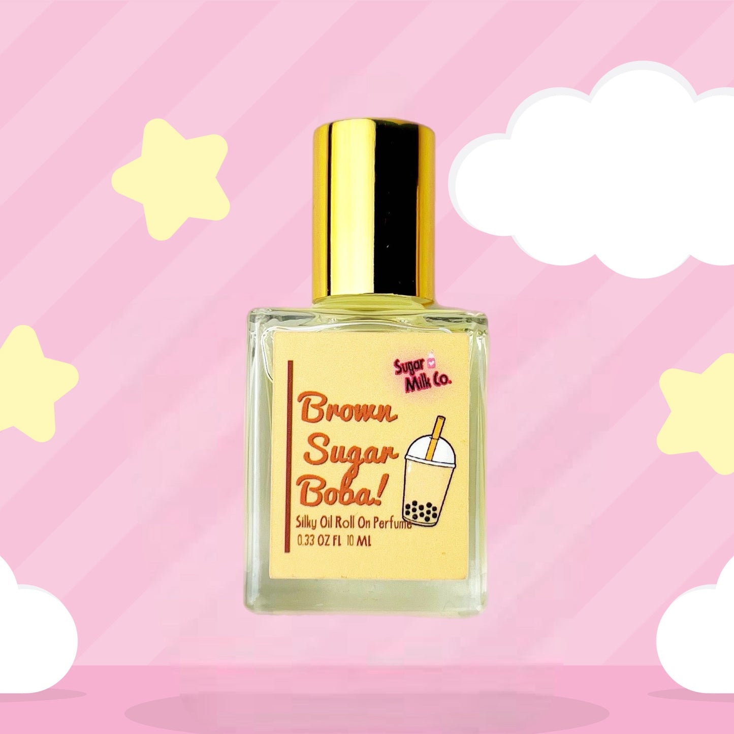 Brown Sugar Boba Perfume, Hair and Body Perfume, Niche Perfumes, gourmand perfumes.