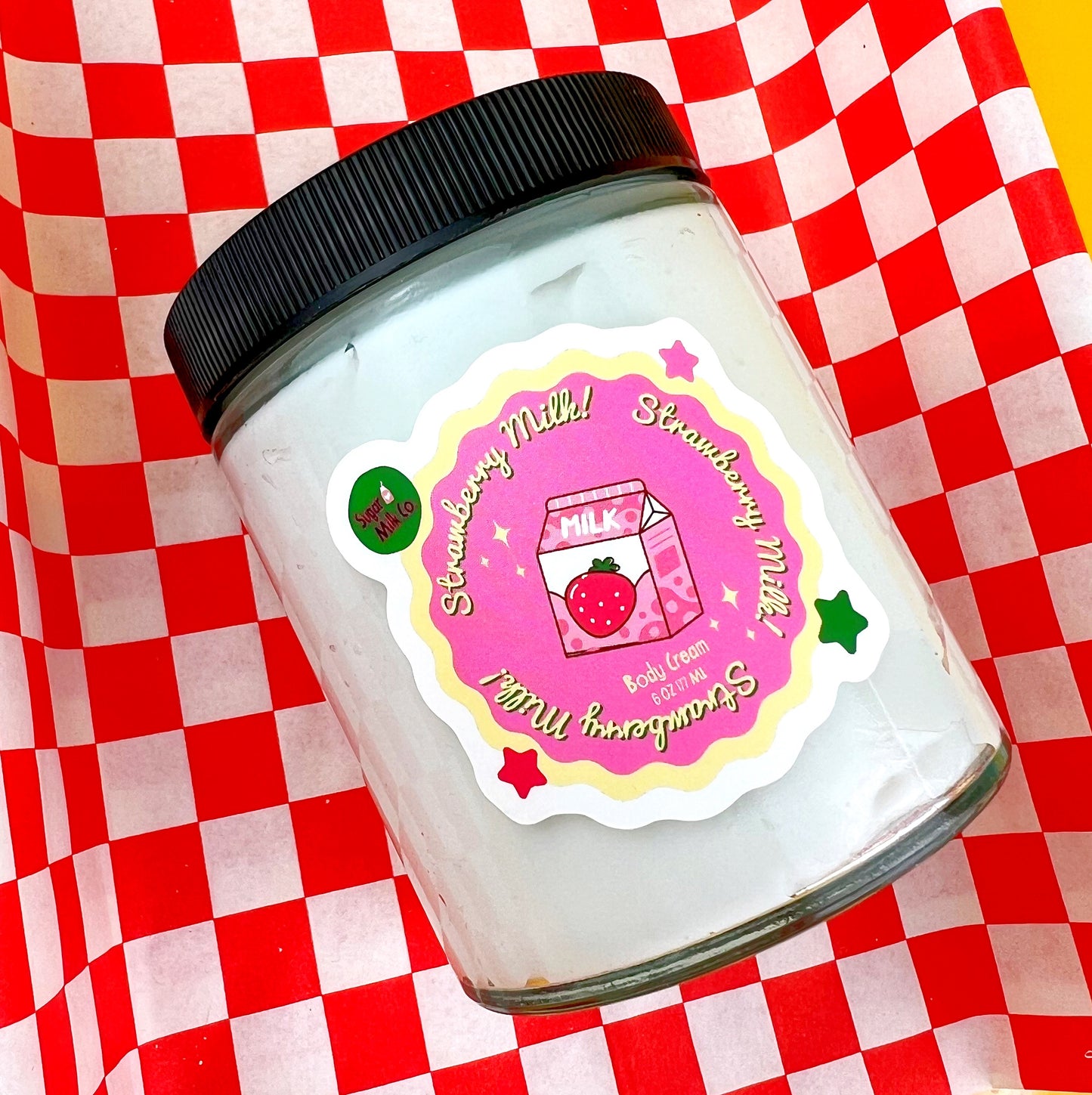 Strawberry Milk Body Cream