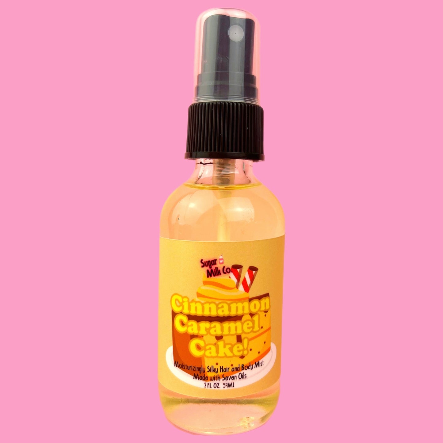 Cinnamon Caramel Cake Hair and Body Mist