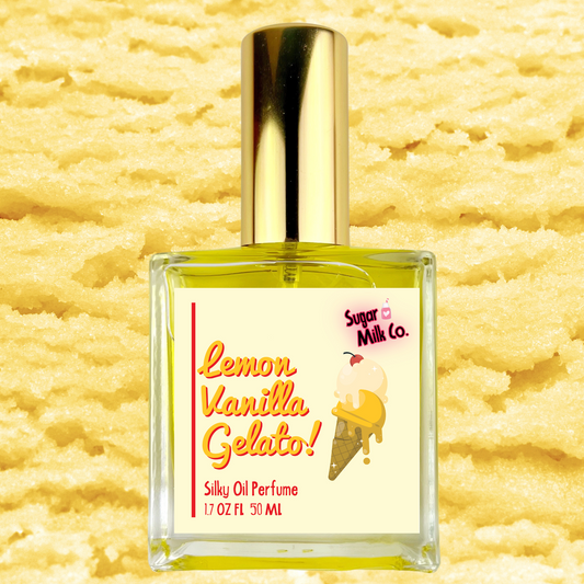 Lemon Vanilla Gelato Perfume Oil