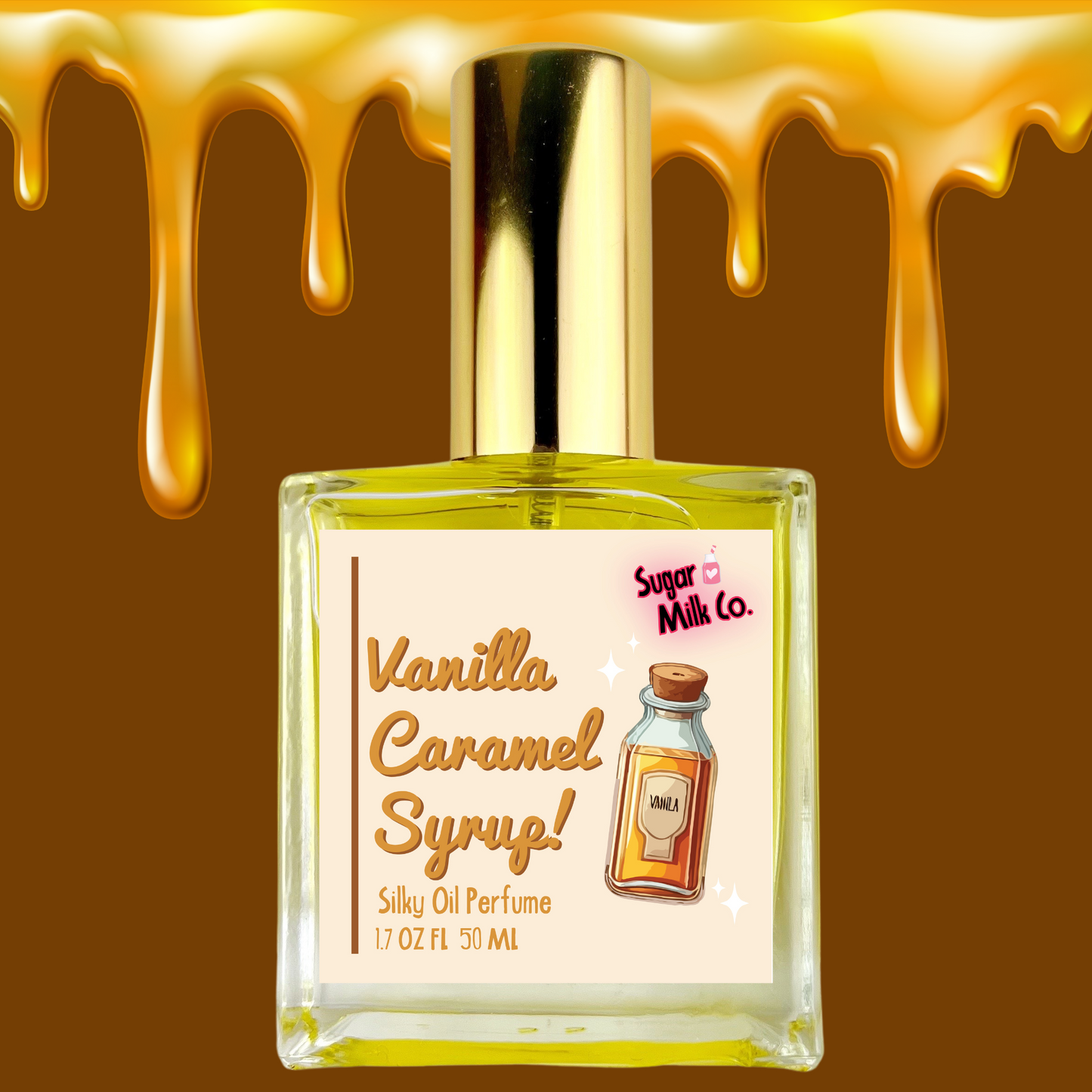 Vanilla Caramel Syrup Perfume Oil (Dupe)