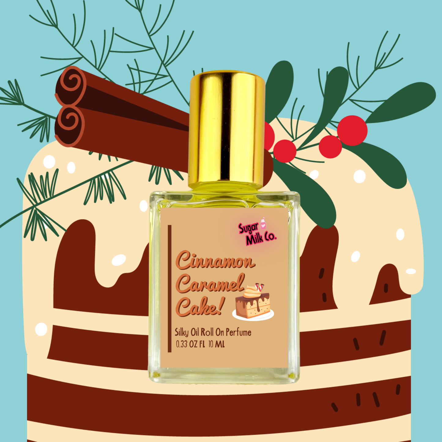 Cinnamon Caramel Cake Perfume Oil