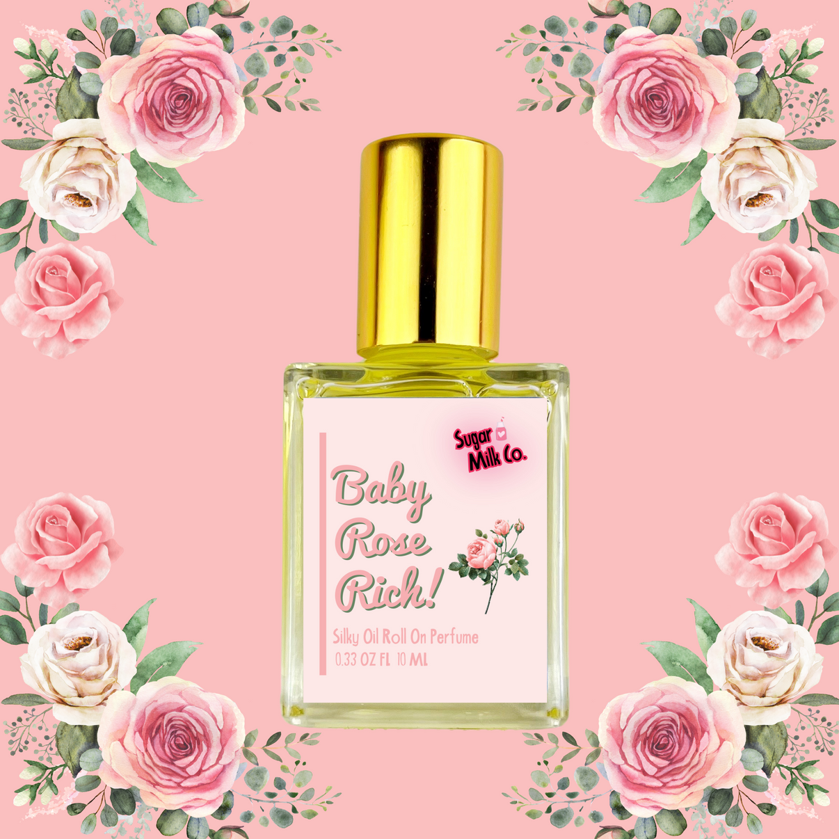 Baby Rose Rich Perfume Sugar Milk Co.