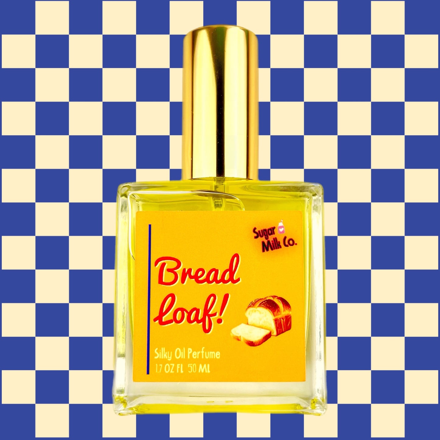 Bread Loaf Perfume, Hair and Body Perfume, Niche Perfumes, gourmand perfumes.