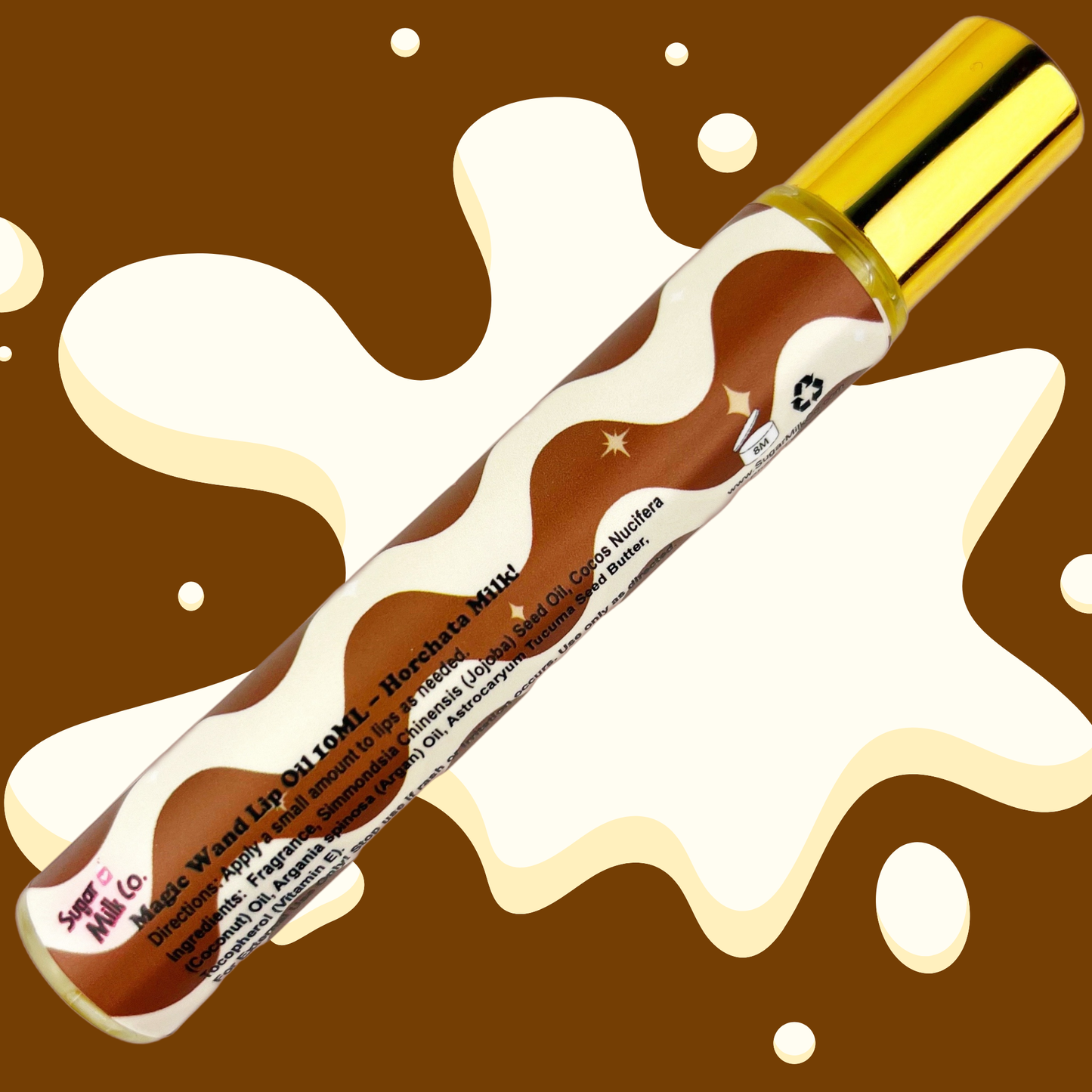 Magic Wand Lip Oil- Horchata Milk!