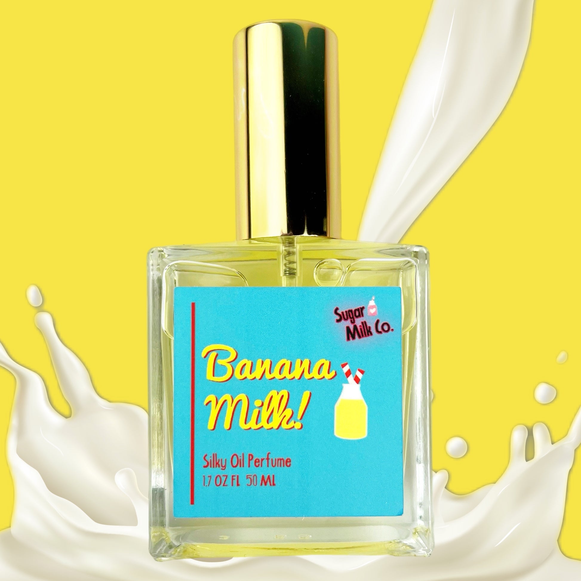Banana Milk Perfume, Hair and Body Perfume, Niche Perfumes, gourmand perfumes.