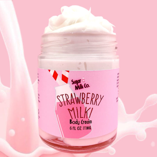 Strawberry Milk Body Cream