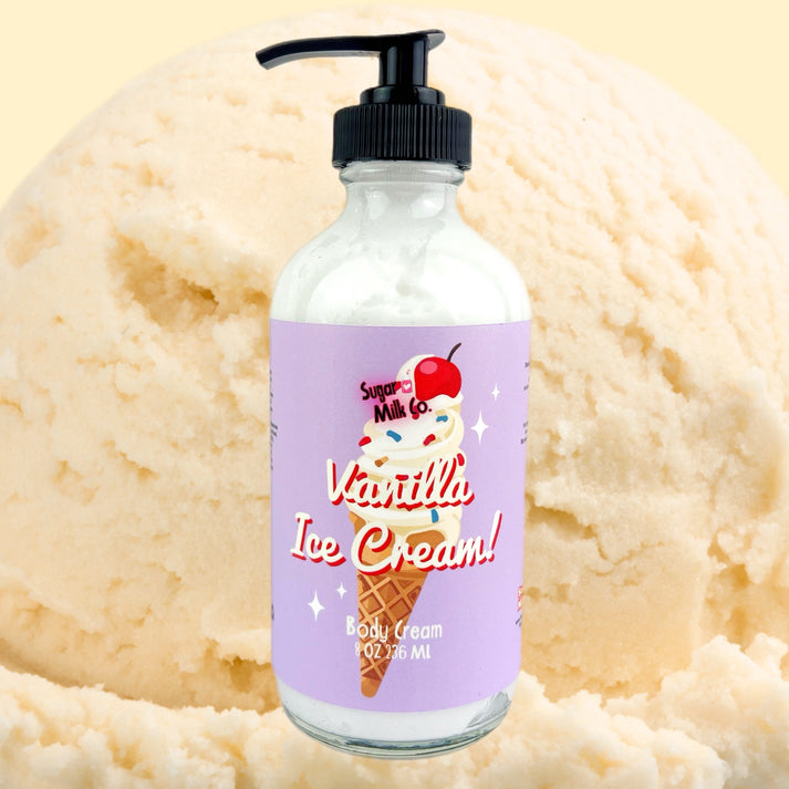 Vanilla Ice Cream Body Cream Sugar Milk Co.