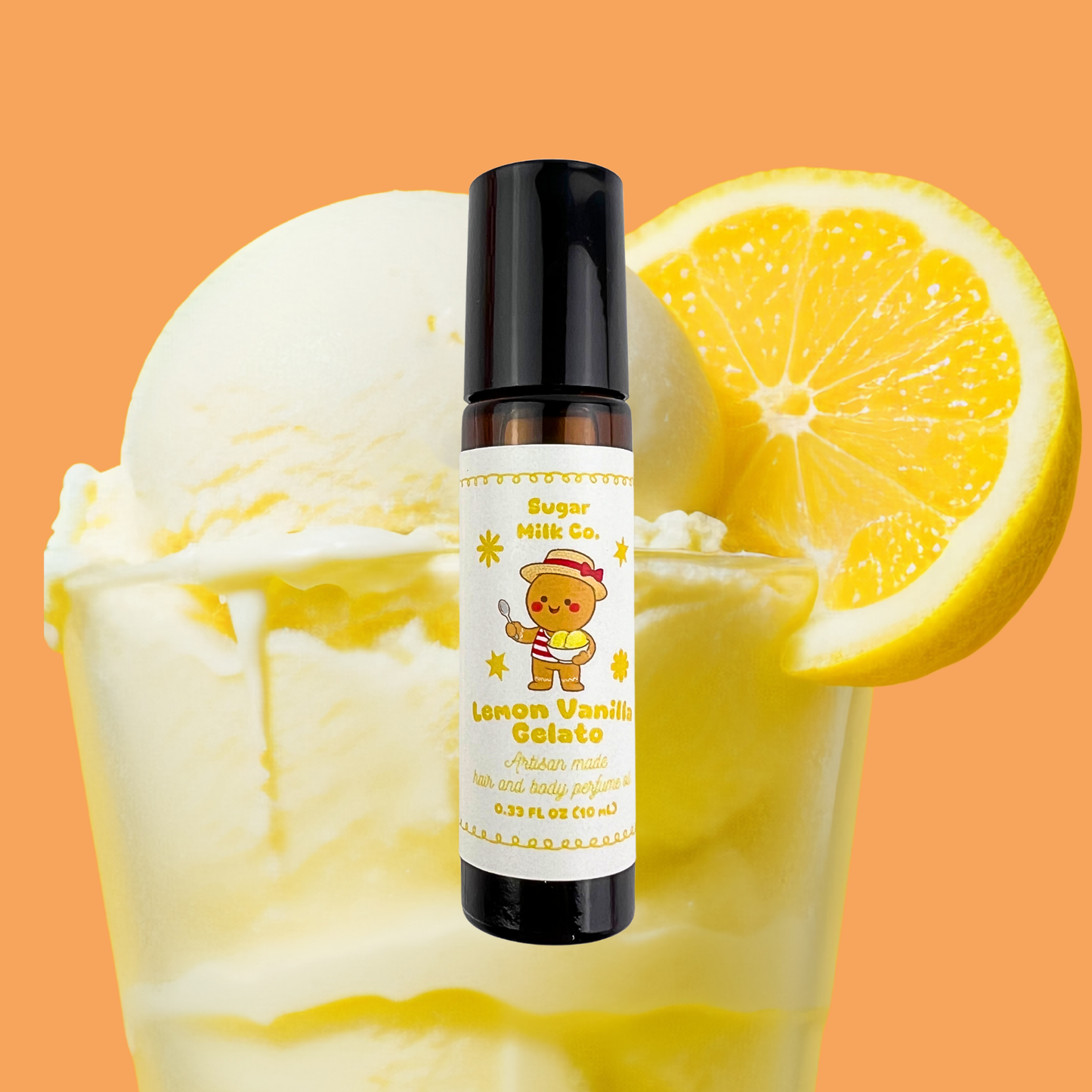 Lemon Vanilla Gelato Perfume Oil