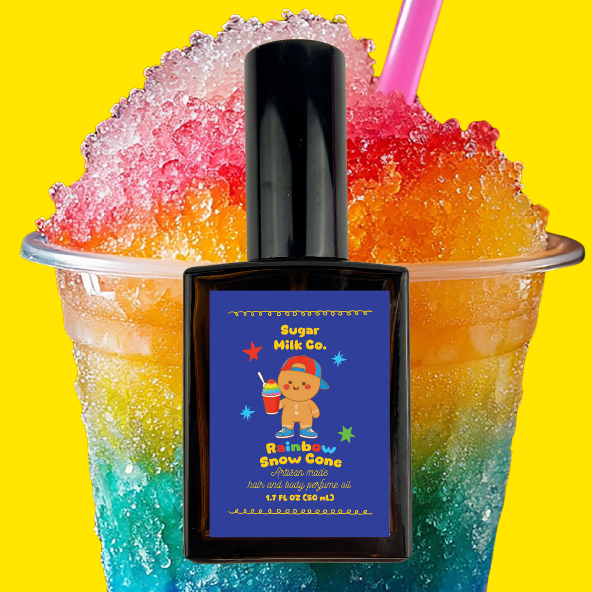Rainbow Snowcone Perfume Oil (Limited Time)