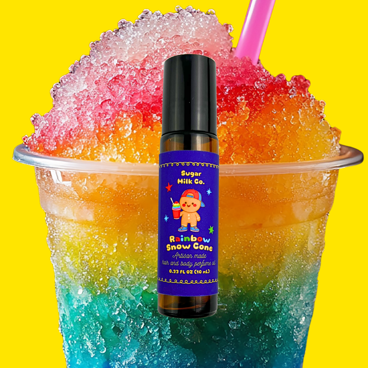 Rainbow Snowcone Perfume Oil (Limited Time)
