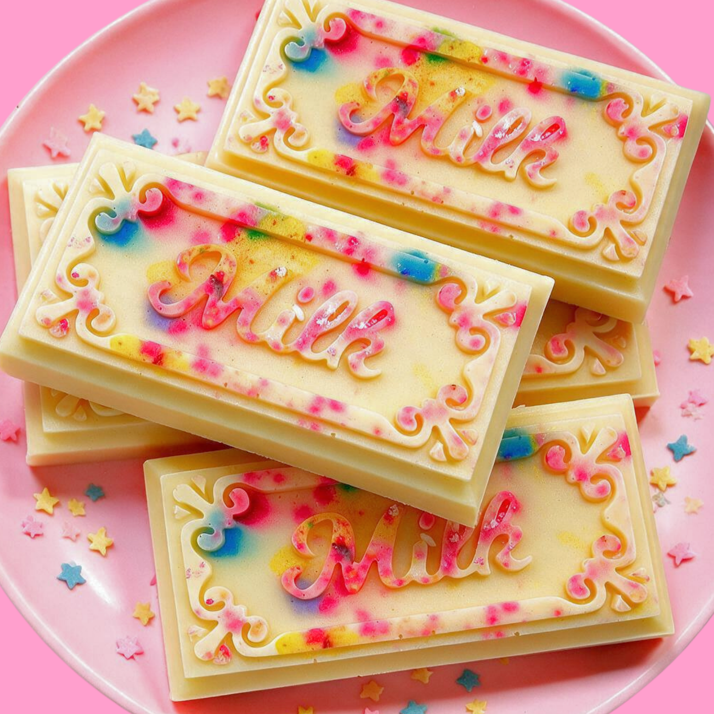 Strawberry Banana Cupcakes Soap Bar