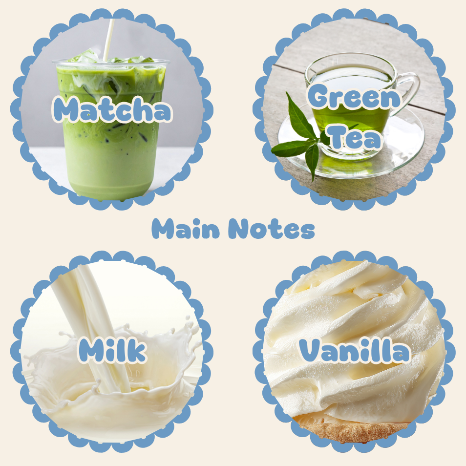Matcha Cat Cafe Perfume Oil