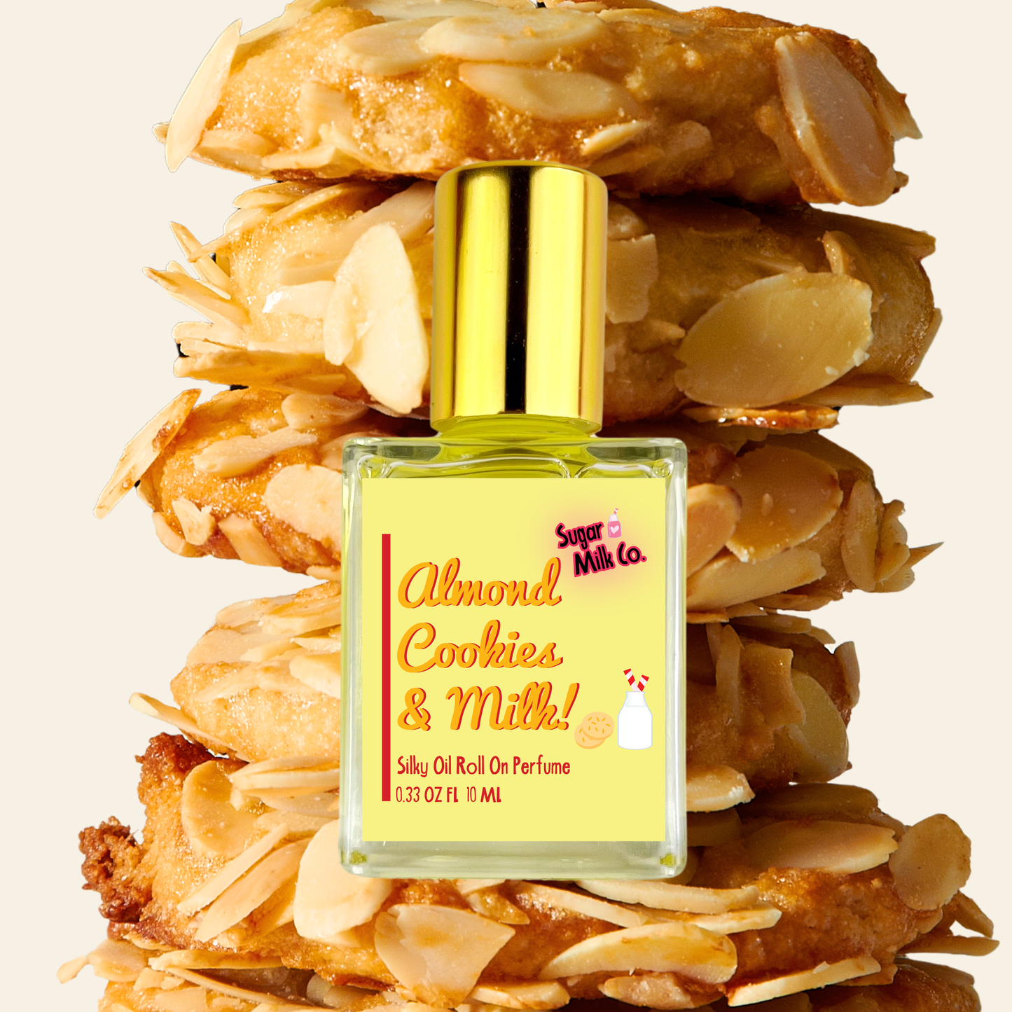 Almond Cookies and Milk Perfume Oil - Sugar Milk Co.