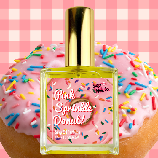 Pink Sprinkle Donut Perfume Oil - Sugar Milk Co.