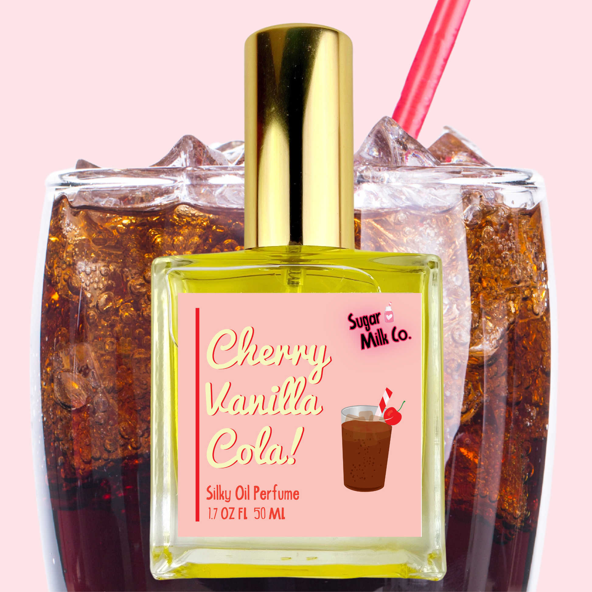 Cherry Vanilla Cola Perfume Oil - Sugar Milk Co.