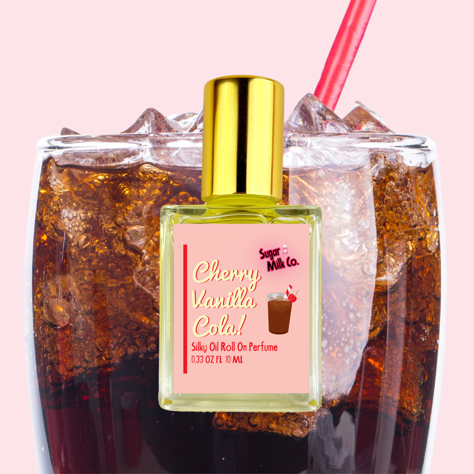 Cherry Vanilla Cola Perfume Oil - Sugar Milk Co.