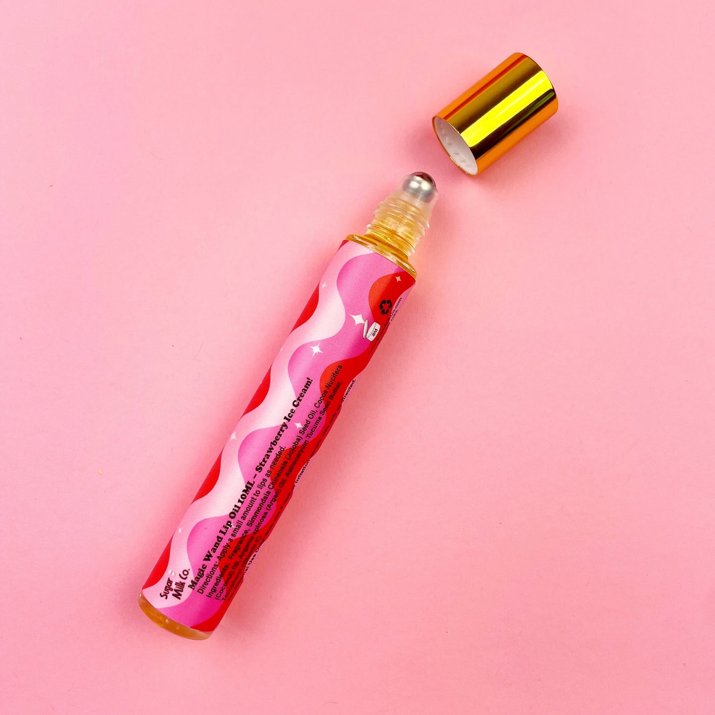 Magic Wand Lip Oil- Strawberry Ice Cream!