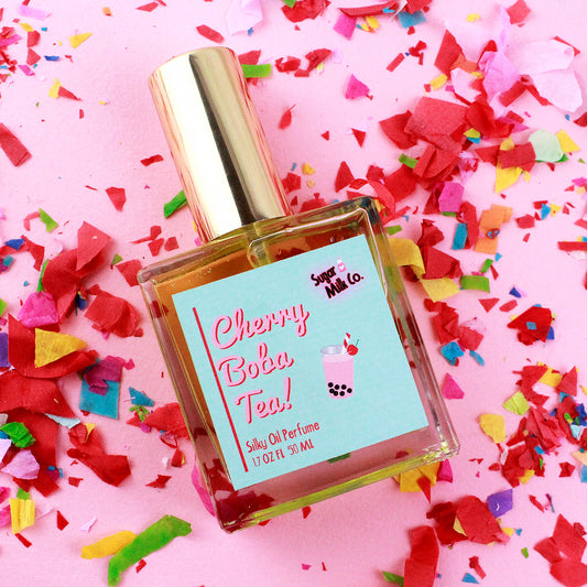 Cherry Boba Tea Perfume Oil