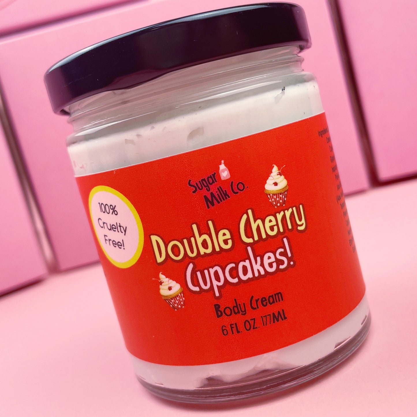 Double Cherry Cupcakes Body Cream