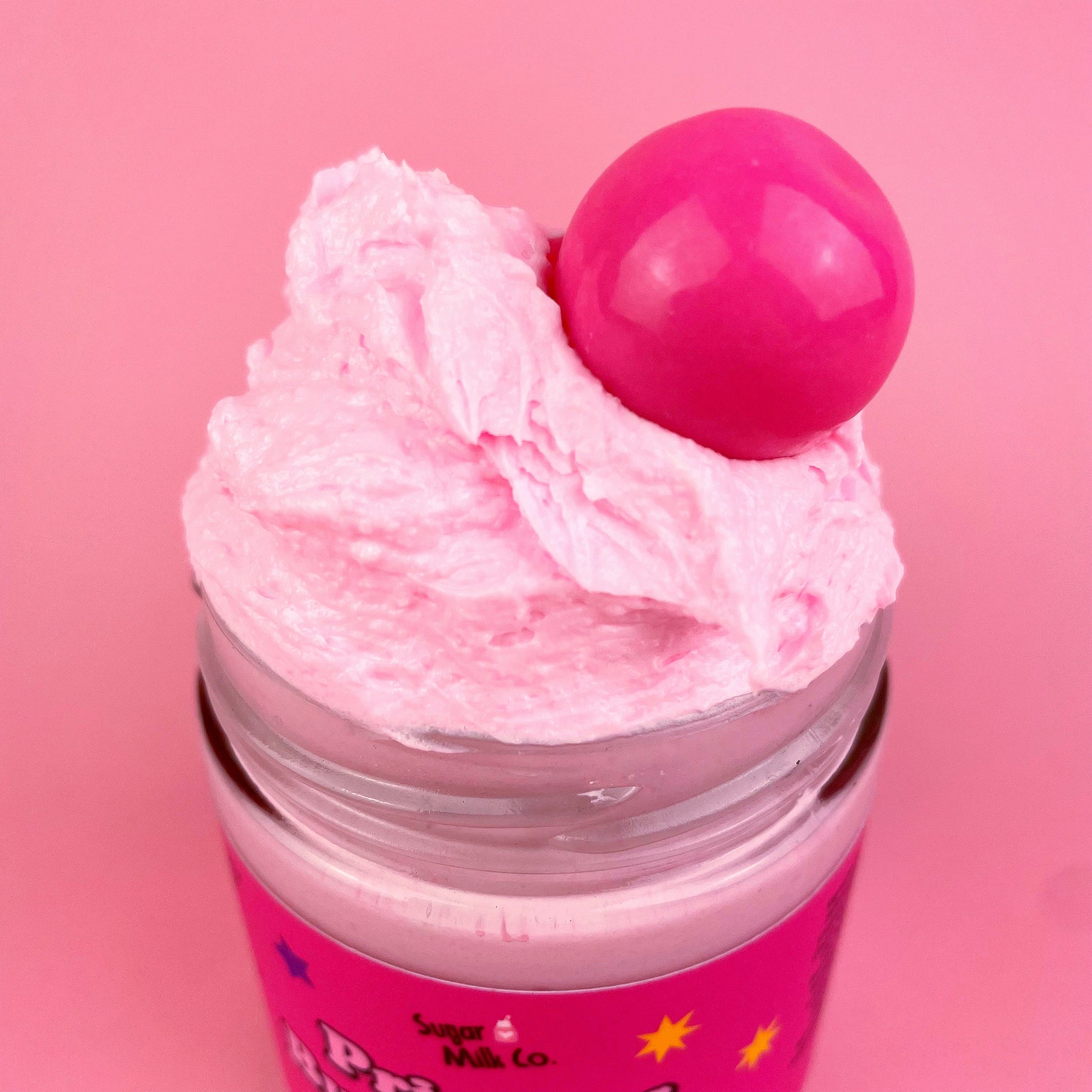 CANDY SOUFFLE, Fluffy Whipped Soap, Pink Body Frosting