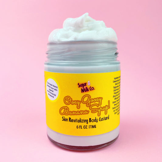 Oooey Gooey Banana Syrup Body Custard